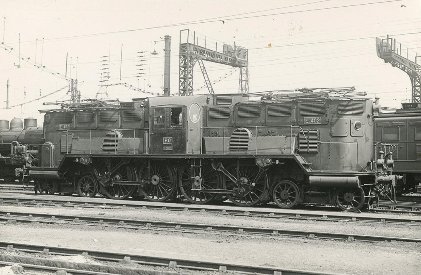 1930 GANZ mozdony a Párizs-Orleans vonalon.jpg
