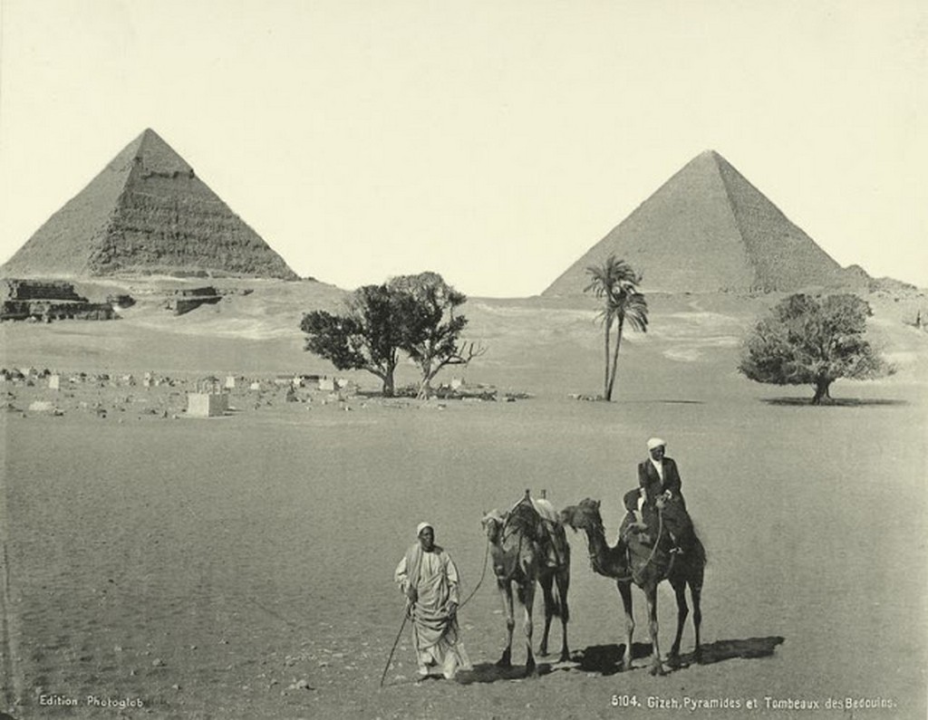 Giza Pyramids and Tombs of Bedouins.jpg