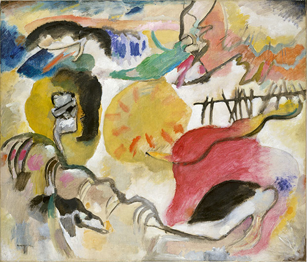 Vassily Kandinsky-Improvisation 27,Garden of Love II