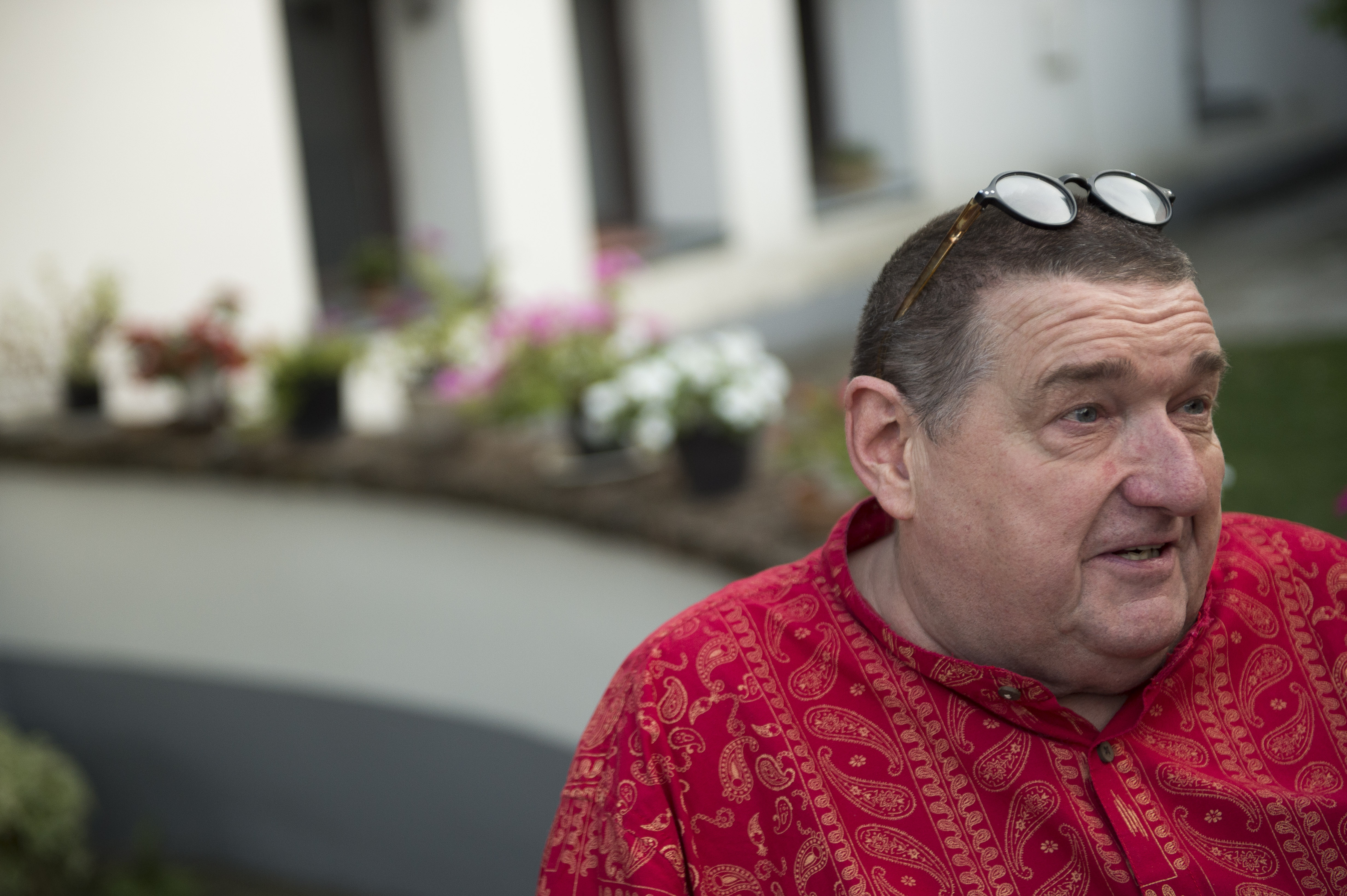 Steve Mattison ceramic artist<br />International Ceramics Studio of Kecskemét, 2017