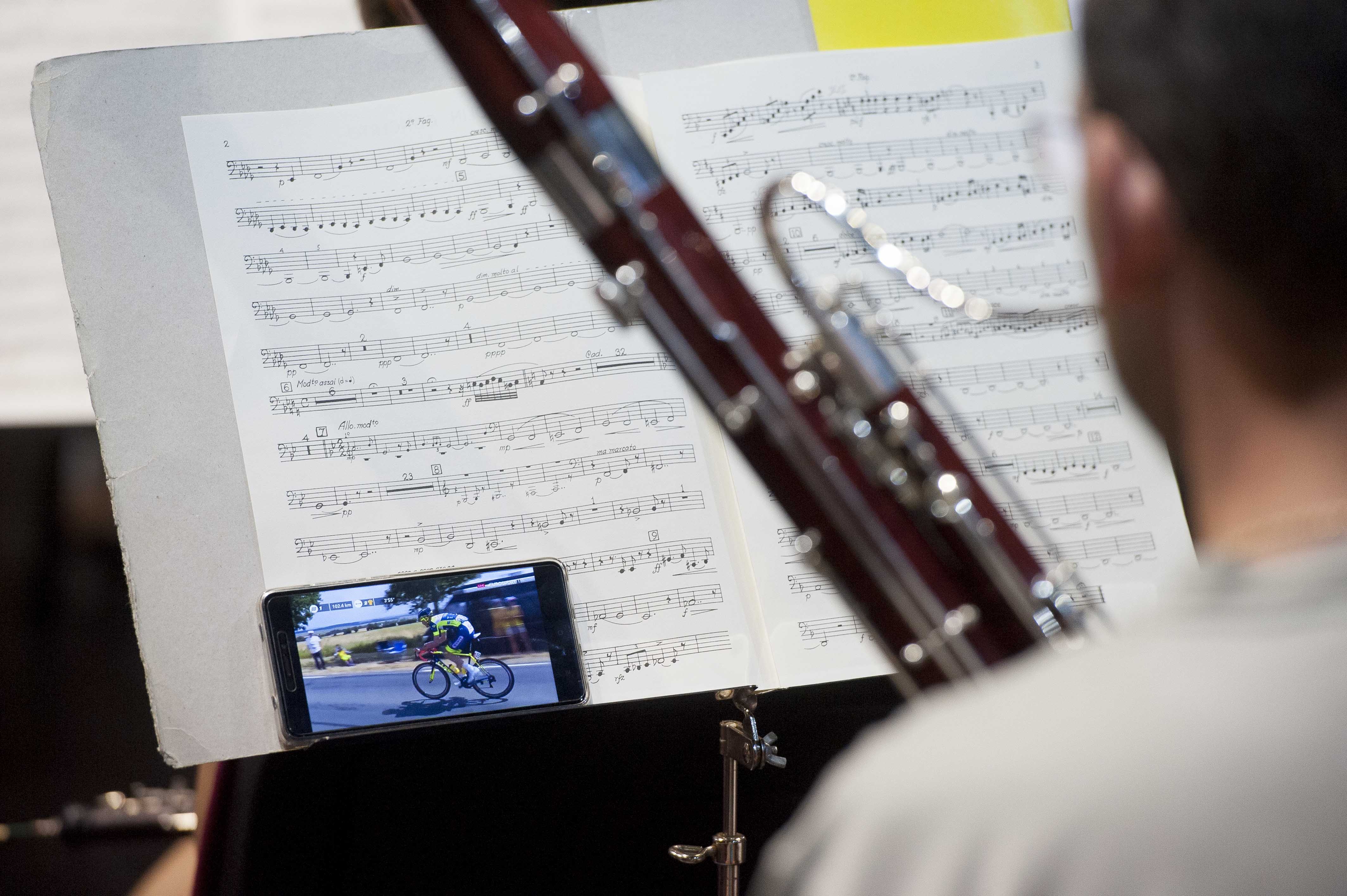 When Tour de France is at the exact time of the rehearsal<br />Hírös Agóra, Kecskemét, 2018