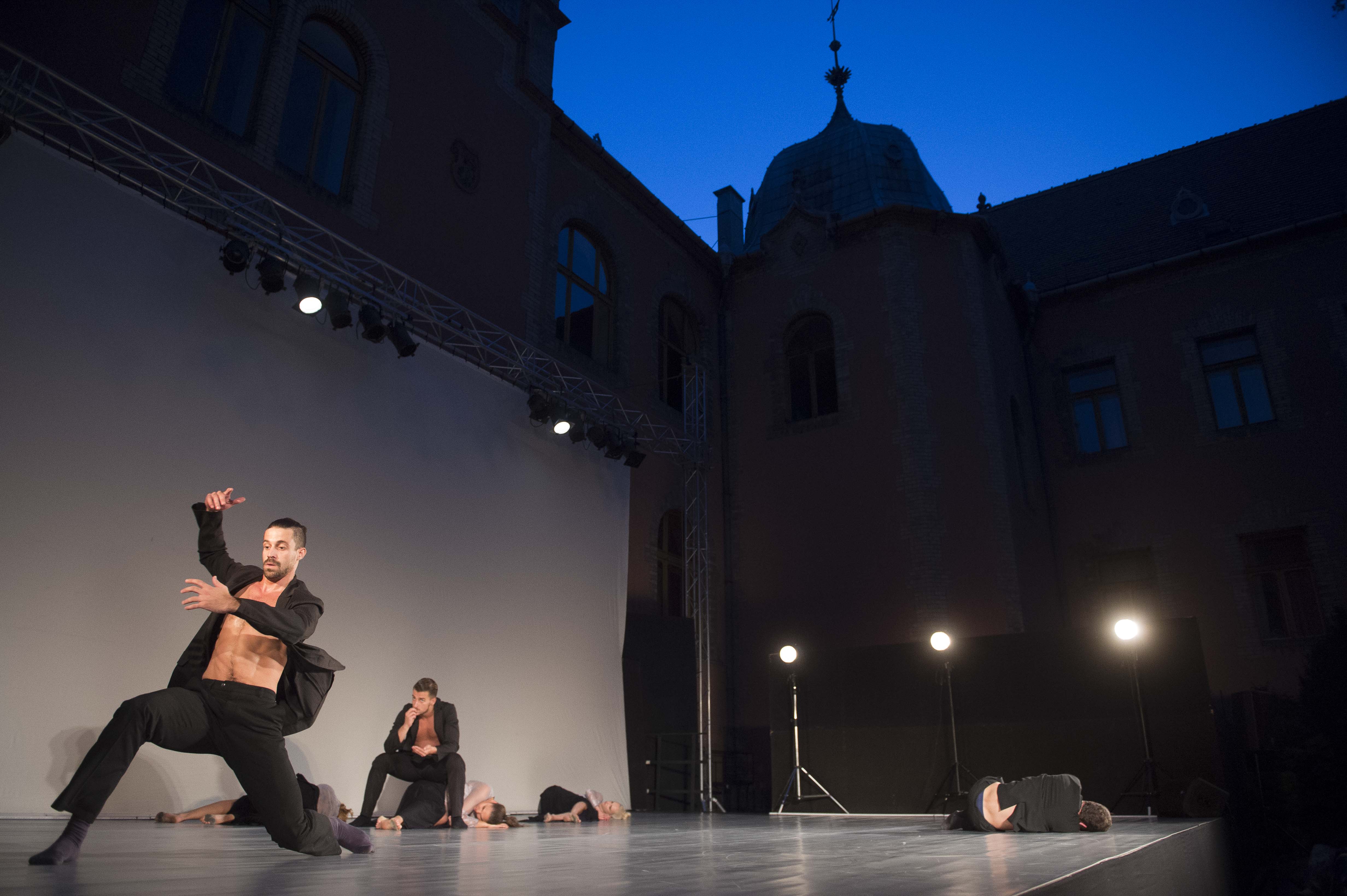 Kecskemét City Ballet<br />Court of the Townhall, Kecskemét, 2017