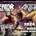 Együtt szedi szét Budapestet a Kreator, az Anthrax és a Testament