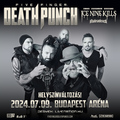 Költözik a Five Finger Death Punch koncert!