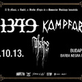1349 és Kampfar co-headline turné budapesti állomással októberben! 