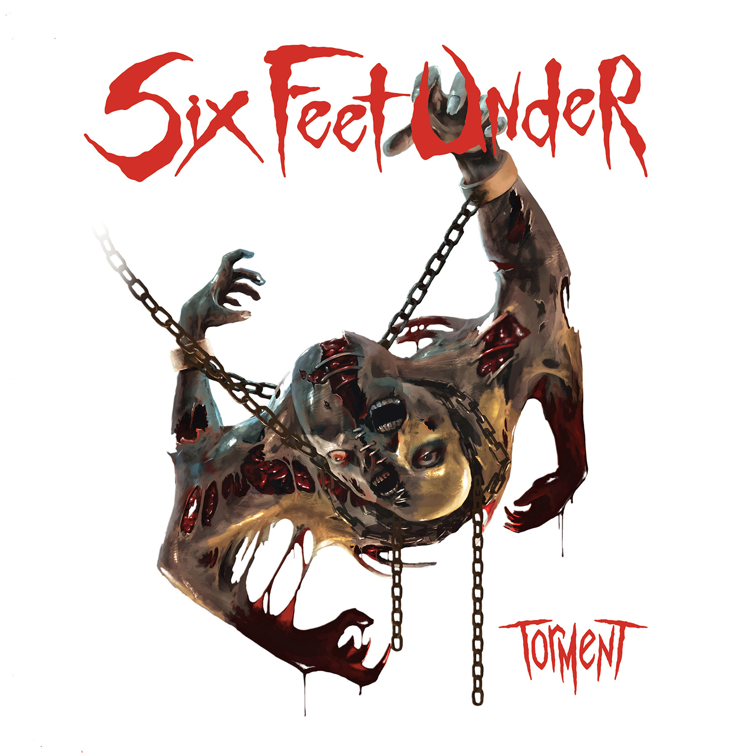 SIX FEET UNDER - TORMENT<br />Chris Barnes vezette Six Feet Under 12. lemezén is stabilan hozza a belezős death metalt a gyomorból jövő hörgésekkel. Lehet, hogy nem túl változatosan, de hogy betonbiztosan az ezer százalék.  