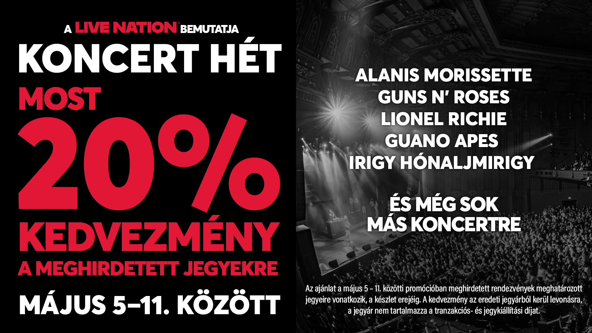 Állítsd össze kedvenceidből a saját nyári koncersorozatodat!