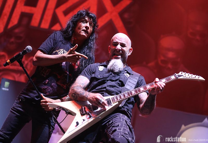 ANTHRAX @ Budapest SportAréna, 2019.06.11.