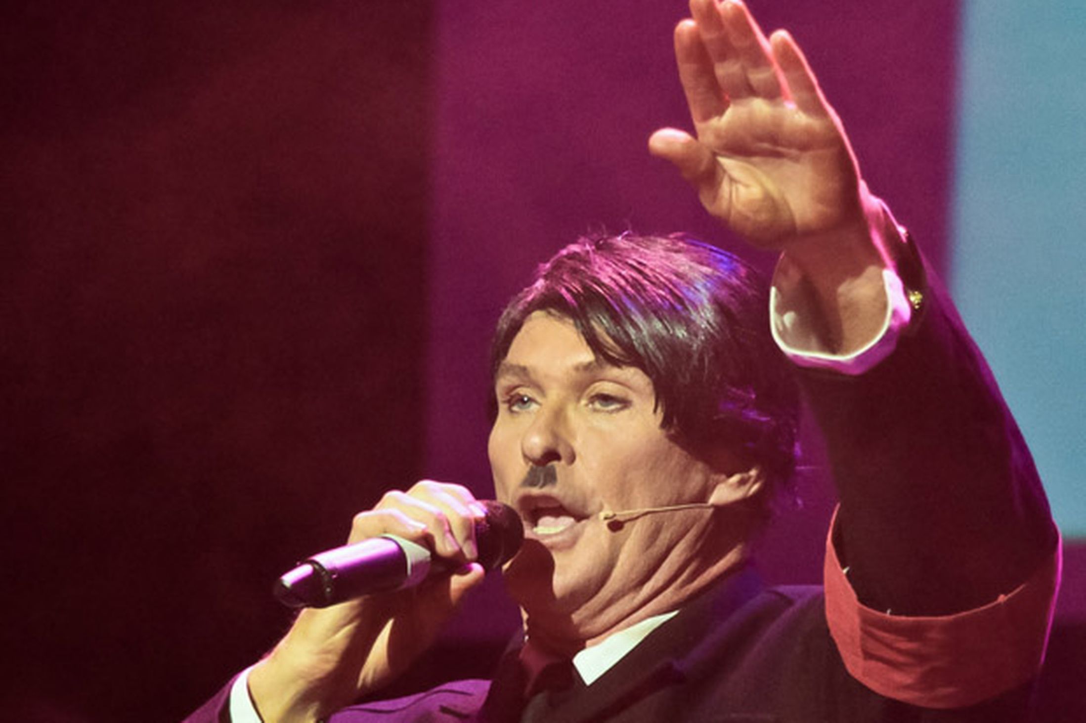 David Hasselhoff dressed as Hitler performs songs from the Mel Brooks musical To Be or Not To Be-750766.jpg