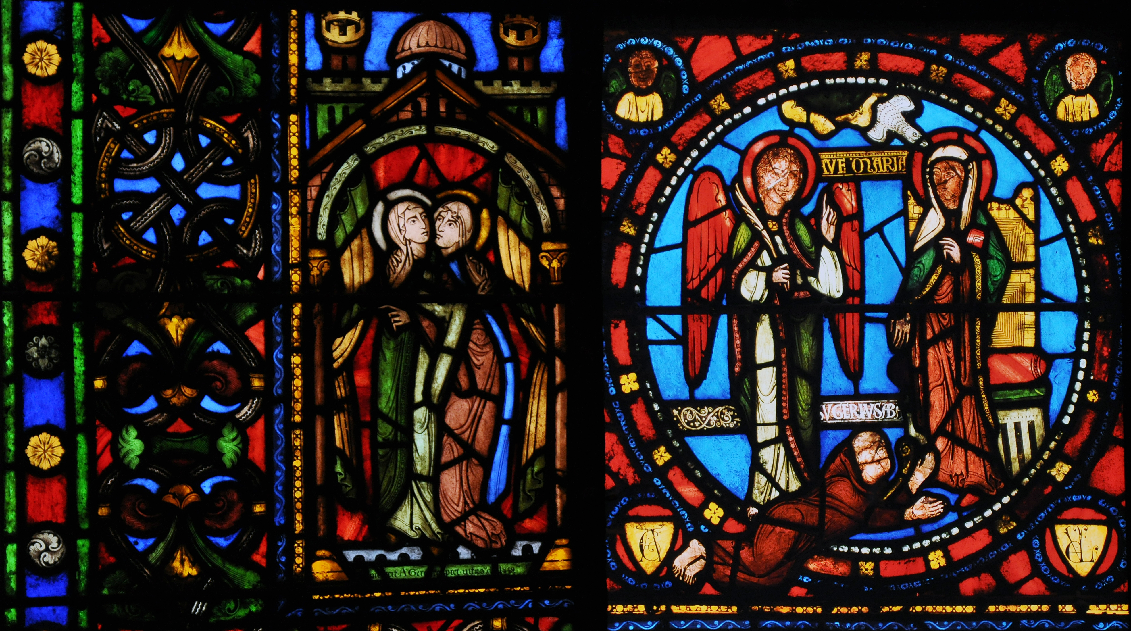 A FÉNY MŰVÉSZETE - A KÖZÉPKORI GÓTIKUS ÓLMOZOTT ÜVEGABLAKOK I.