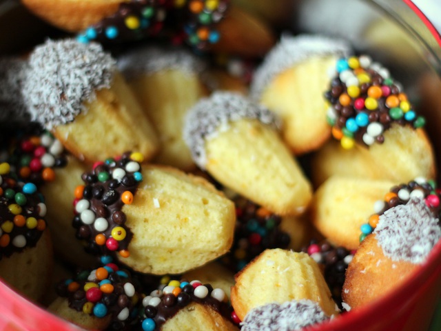 Mini madeleine, farsangi kivitelben