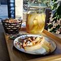 Gyömbéres fűszeres körte-alma kompót