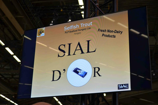 SIAL d’Or nemzetközi verseny nyertese a  Budaörsi Halpiac SELFISH® Pisztráng zöldfűszeres vajjal terméke - mindent a versenyről és a termékről -