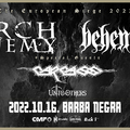 ARCH ENEMY / BEHEMOTH / CARCASS - Zúzdával debütál vasárnap a Barba Negra Red Stage