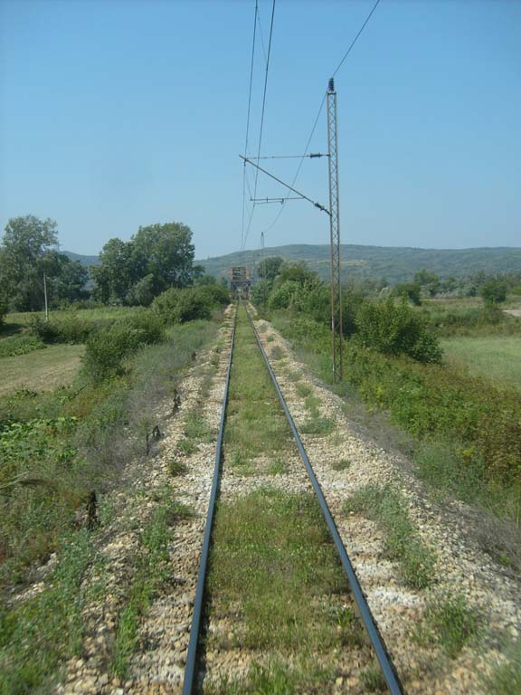 A Belgrád-Nis fővonalat is sok helyen belepi a gaz, pedig az ország egyik legfontosabb vasúti fővonaláról van szó.
