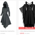 Gothic ruhák olcsón