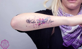 What are your lettering Tattoos? Do you like these kind of tattoos? Do they inspire you?