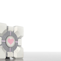 Companion Cube, lowpoly harcivalami