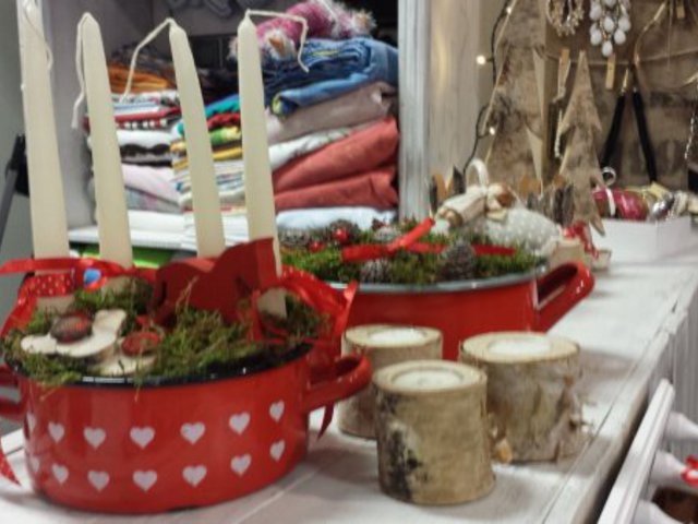 Olvasói munkák: adventi koszorúk