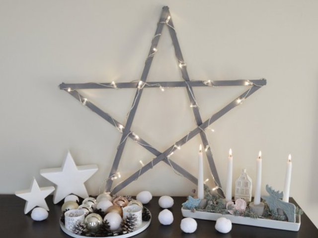 Óriás csillag karácsonyra – Csináld magad!