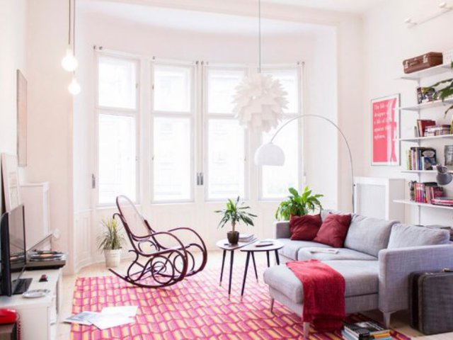 Csodás skandináv lakás Budapest szívében