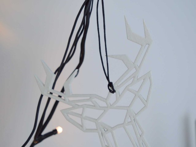 Modern és geometrikus karácsonyi díszeim