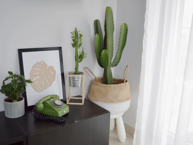 Szuper gyorsan elkészíthető, minimalista virágállvány