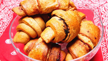 28. Blogkostoló - Teljes kiőrlésű kis croissant-ok készültek