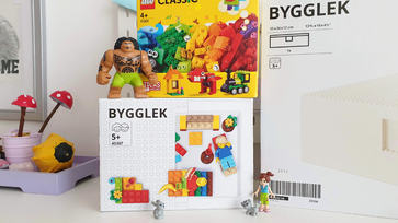 A játék és a rendrakás a főszereplő az IKEA és a LEGO közös kollekciójában