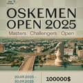 - Öskemen Open 2025 - 2025. júl. 21. – 2025. júl. 29. -  Rapport Richárddal