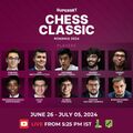 Közeledik - LIVE! - 2024 GCT Superbet Romania Chess Classic  -  Superbet Chess Classic Románia - Bukarest - 2024-06-26 - 07-05 - Caruanaval, Gukeshhel, Abdusattorovval, Nepoval, So-val, Pragg-gal