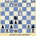 Sakkfeladat - sötét matt-támadással nyer