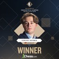 Vincent Keymer a verseny győztese! Gratulálok!-  Freestyle Chess Grand Slam Weissenhaus 2025. febr. 7. – 2025. febr. 14. - AZ ELSŐ VILÁG FREESTYLE SAKK KÖR ELSŐ TORNÁJA (FISCHER RANDOM, avagy Chess 960