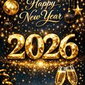 Boldog új évet! Legyél egészséges, boldog, szerencsés és sikeres 2026-ban is!