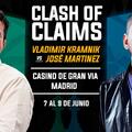 LIVE! - 17:00 -  Vlagyimir Kramnik 11,5 és Jose Martinez (Jospen) 15,5 becsületpárbajba kezd a Madridi Gran Vía kaszinóban