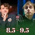 Végeredménnyel - Hans Niemann 8,5 vs Daniil Dubov 9,5 -  2025-03-07-08 - 3 perc+ 2 másodperc hozzáadásos játszmák