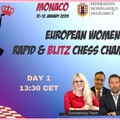 LIVE! - 13:30 -  European Women’s Rapid & Blitz Chess Championships 2024 start in Monte-Carlo 2025-01-10 - 12 - VGM Papp Petrával