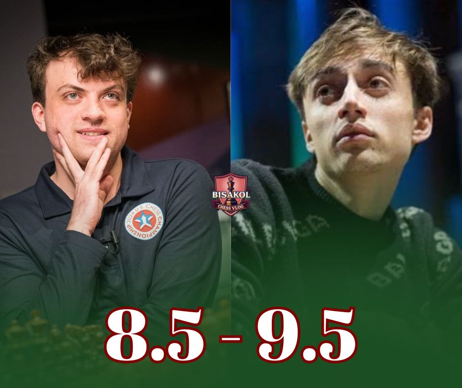 Végeredménnyel - Hans Niemann 8,5 vs Daniil Dubov 9,5 - 2025-03-07-08 ...