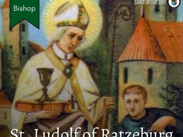 április 26. - Szent Ludolf püspök