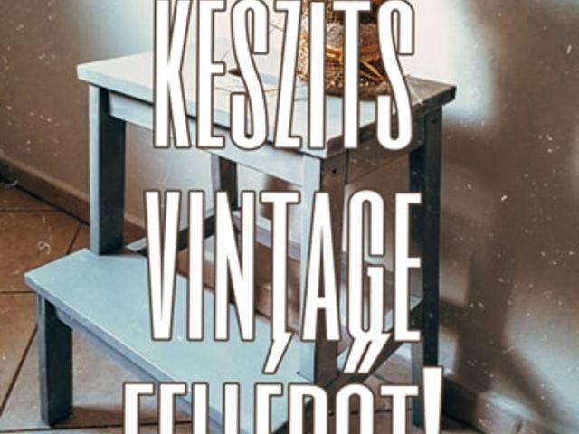 Készíts vintage fellépőt!