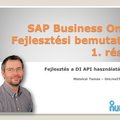 SAP Business One DI-API lehetőségei