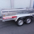 Új 1500 kg vázra épített erősített Trigano 2C250 utánfutó eladó