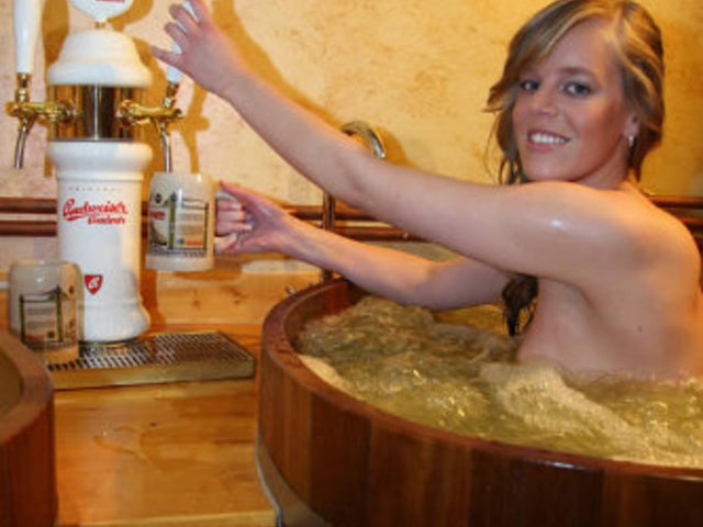 Az igazi sörfürdő