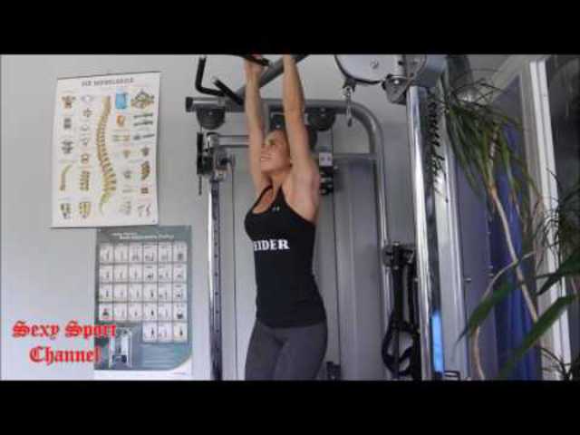 Sexy Female Fitness Workout 2017 - Germany Paula Krämer