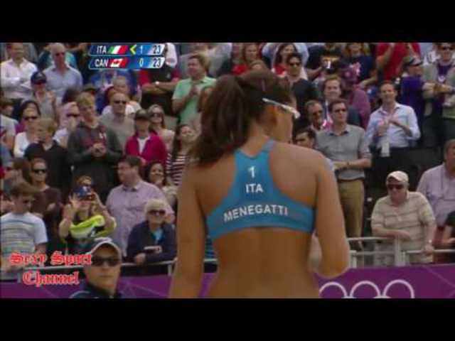 Hot Beach Volleyball Player Marta Menegatti - Sexy Sport 2017