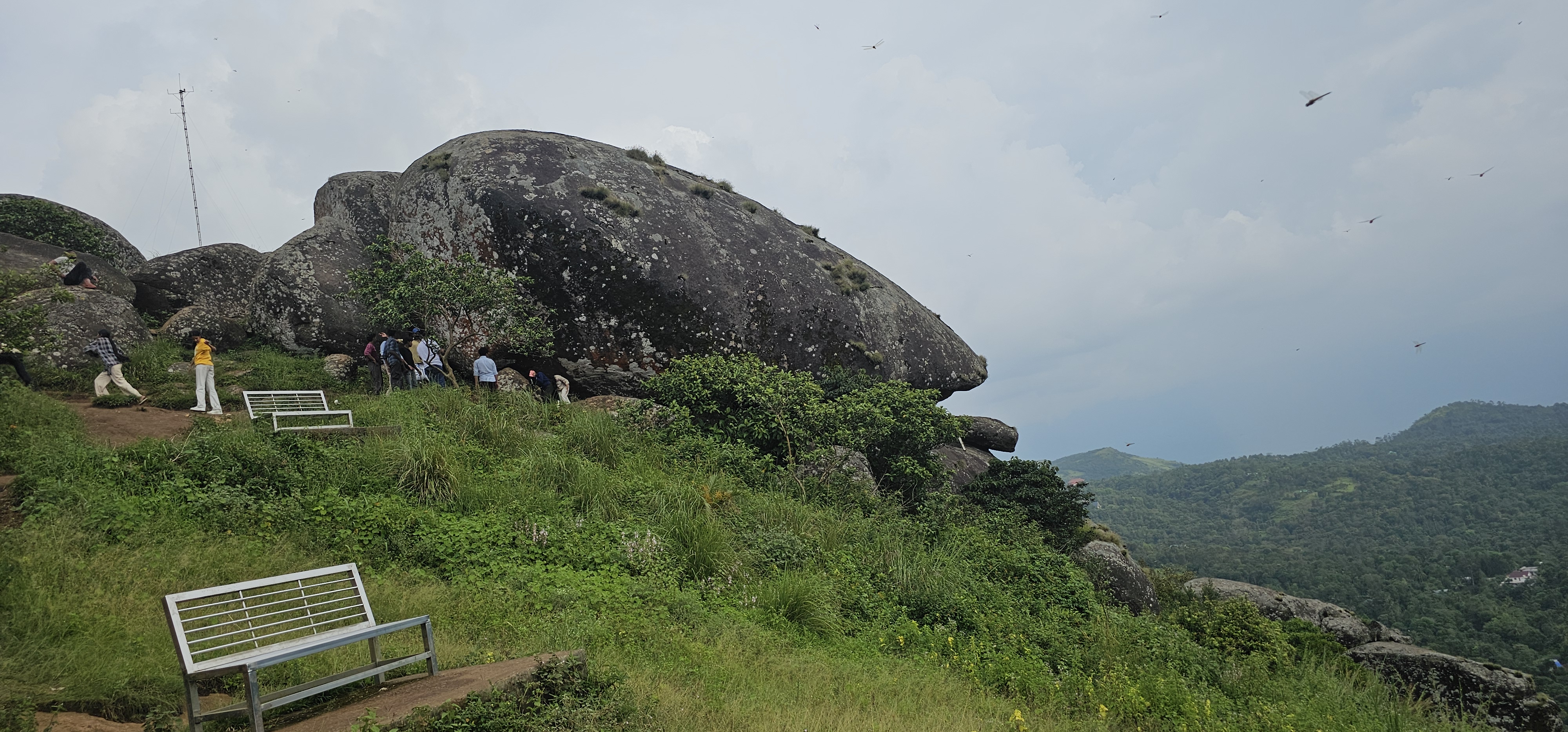 A teknősbéka alakú szikla (Turtle Rock) 