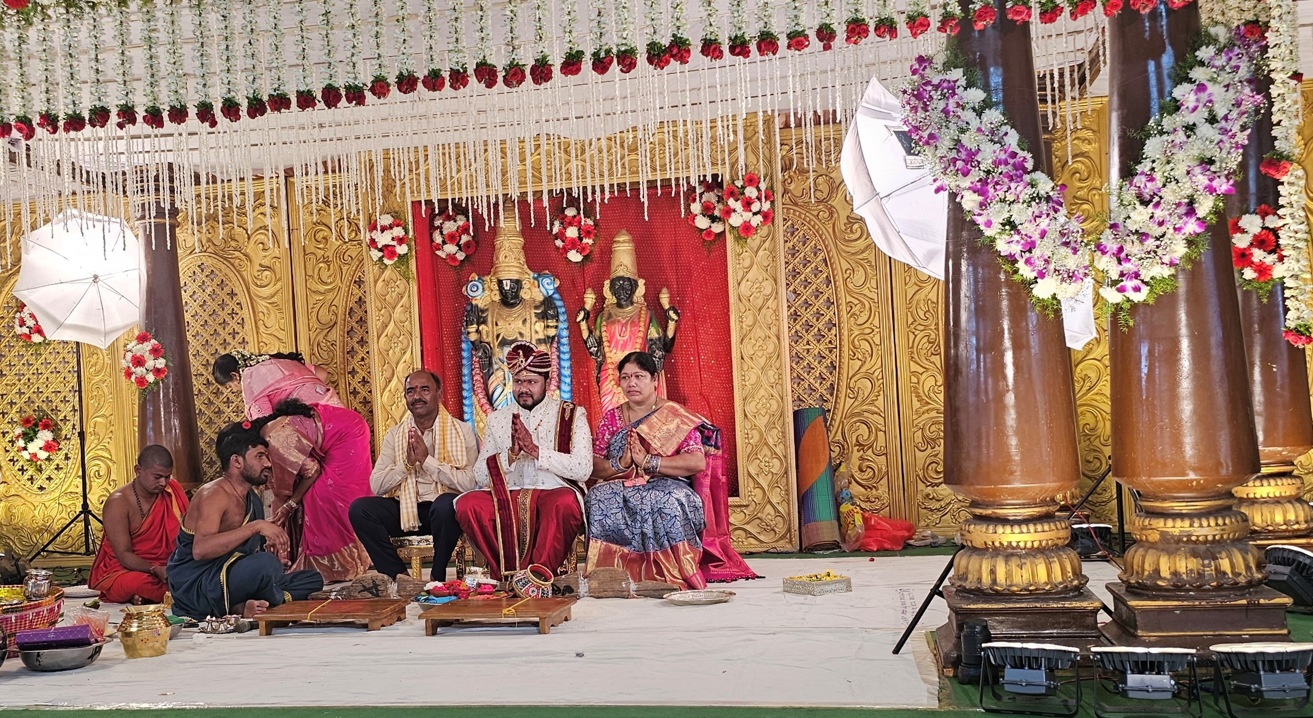  A vőlegény a színpadon