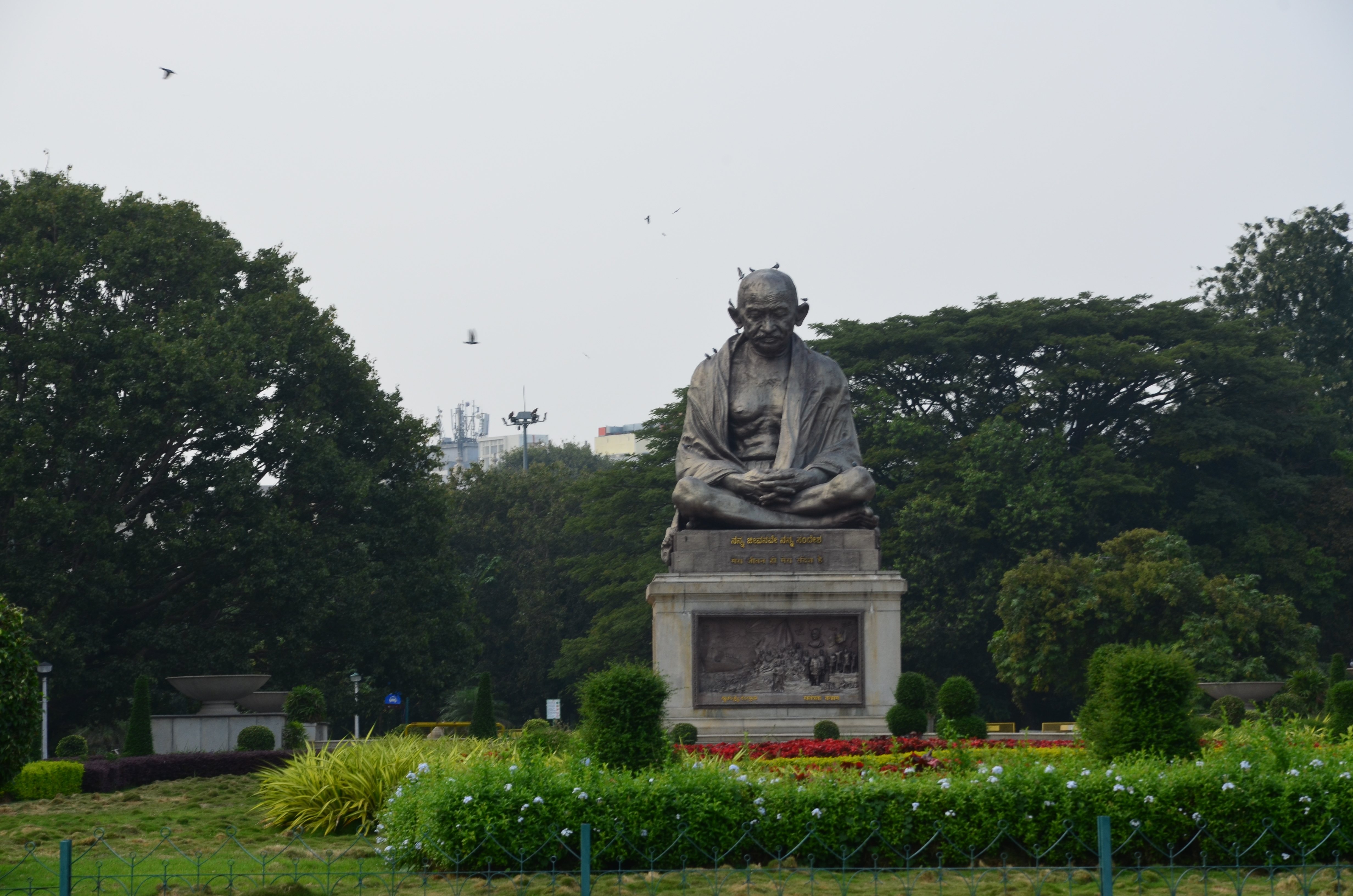 Mahatma Gandhi szobra