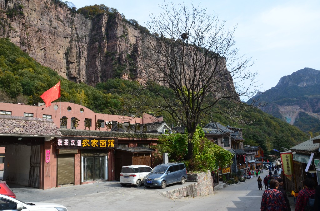 Nanping kis főutcája