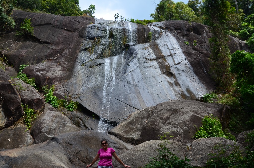 Telaga Tujuh vizeses (Seven wells waterfall) 